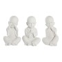 Decorative Figure DKD Home Decor 24 x 22 x 39 cm White Monk Oriental (3 Pieces) | Tienda24 - Global Online Shop Tienda24.eu