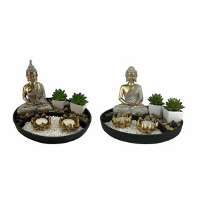 Figura Decorativa DKD Home Decor 26 x 26 x 18 cm Oriental Jardín (2 Unidades) de DKD Home Decor, Adornos - Ref: S3039642, Pre...