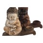 Figura Decorativa DKD Home Decor 22 x 8,2 x 23 cm Rojo Beige Buda Oriental (4 Piezas) de DKD Home Decor, Adornos - Ref: S3039...