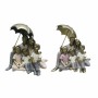 Figurine Décorative DKD Home Decor 15,5 x 12 x 12,5 cm 15,5 x 12 x 16 cm Multicouleur Famille (2 Unités) de DKD Home Decor, O...