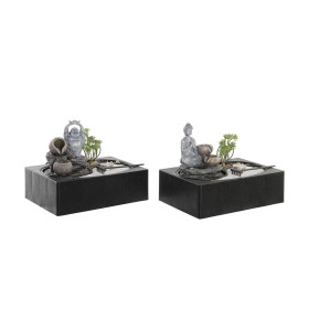 Fonte DKD Home Decor Buddha Resina Orientale 29 x 21 x 23 cm (2 Unità) di DKD Home Decor, Fontanelle - Rif: S3039712, Prezzo:...