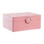 Caja-Joyero DKD Home Decor 17 x 13 x 8,5 cm Rosa Poliuretano Madera MDF | Tienda24 - Global Online Shop Tienda24.eu