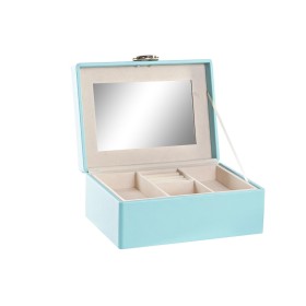 Box-Schmuckkästchen DKD Home Decor 25 x 15,5 x 18 cm Champagner Beige Holz Aluminium | Tienda24 - Global Online Shop Tienda24.eu