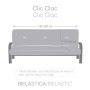 Sofa Cover Eysa BRONX Aquamarine 140 x 100 x 200 cm by Eysa, Sofas & Couches - Ref: D1606545, Price: 45,59 €, Discount: %