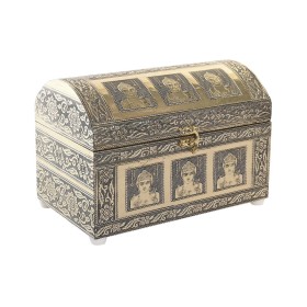 Jewelry box Home ESPRIT Brown Resin 9 x 9 x 19 cm | Tienda24 - Global Online Shop Tienda24.eu