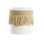 Vaso DKD Home Decor Bianco Naturale Metallo 20 x 16 x 40 cm | Tienda24 - Global Online Shop Tienda24.eu