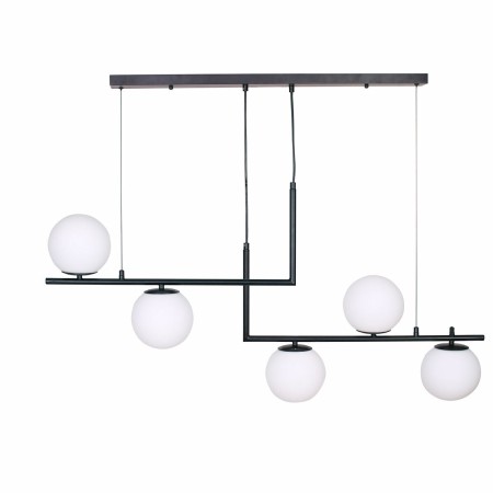 Lampadario DKD Home Decor Cristallo Nero Metallo (110 x 35 x 43 cm) di DKD Home Decor, Plafoniere - Rif: S3040024, Prezzo: 97...