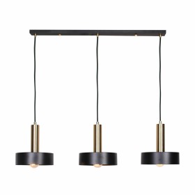 Ceiling Light DKD Home Decor Black Golden Metal 50 W 88 x 18 x 28 cm 88 x 20 x 30 cm by DKD Home Decor, Ceiling Lights - Ref:...