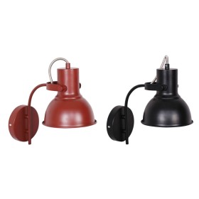 Lampada da Parete DKD Home Decor 15 x 20 x 28 cm 16,5 x 26 x 28 cm Rosso Nero Metallo 220 V 50 W Loft (2 Unità) di DKD Home D...