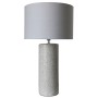 Desk lamp DKD Home Decor White Multicolour Linen Dolomite 25 W 50 W 220 V 42 x 42 x 73,5 cm by DKD Home Decor, Bedside and Ta...