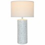 Desk lamp DKD Home Decor White Multicolour Linen Dolomite 25 W 50 W 220 V 42 x 42 x 73,5 cm by DKD Home Decor, Bedside and Ta...