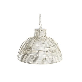 Lampadario DKD Home Decor 38 x 28 x 24 cm Dorato Bianco Ferro 50 W di DKD Home Decor, Plafoniere - Rif: S3040094, Prezzo: 59,...