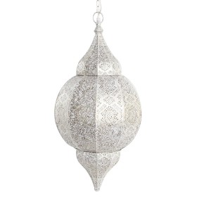 Suspension DKD Home Decor Blanc Doré Fer 50 W 30 x 30 x 65 cm de DKD Home Decor, Plafonniers - Réf : S3040096, Prix : 74,80 €...