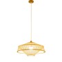 Suspension DKD Home Decor Marron Bambou (50 x 50 x 23 cm) | Tienda24 - Global Online Shop Tienda24.eu