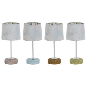 Lampe de bureau DKD Home Decor Céramique 16 x 16 x 33 cm Multicouleur 220 V 25 W 4 Pièces de DKD Home Decor, Lampes de chevet...