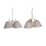 Ceiling Light DKD Home Decor 50 x 46 x 30 cm Golden Metal White 50 W (2 Units) by DKD Home Decor, Ceiling Lights - Ref: S3040...