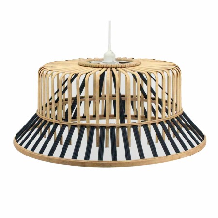 Ceiling Light DKD Home Decor Brown Black Bamboo 50 W 60 x 60 x 30 cm 60 x 60 x 25 cm by DKD Home Decor, Ceiling Lights - Ref:...