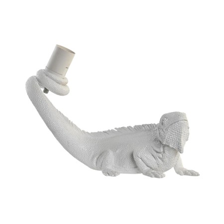 Applique DKD Home Decor Blanc Résine 50 W Moderne Iguane Lézard 220 V 14 x 22 x 31 cm 31 x 14 x 22 cm | Tienda24 - Global Online Shop Tienda24.eu