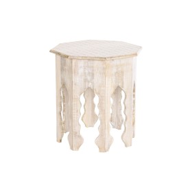 Side table DKD Home Decor 49 x 49 x 53,5 cm Brown White Mango wood by DKD Home Decor, Tables - Ref: S3040251, Price: 89,18 €,...