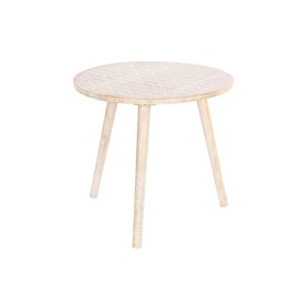 Beistelltisch Home ESPRIT Gold natürlich Holz Metall 41 x 41 x 53 cm | Tienda24 - Global Online Shop Tienda24.eu