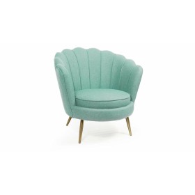 Fauteuil DKD Home Decor Vert Argenté Métal Plastique 80 x 75 x 86 cm de DKD Home Decor, Chaises - Réf : S3040336, Prix : 179,...