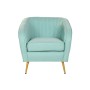 Armchair DKD Home Decor Green Golden Metal 70 x 68 x 73 cm | Tienda24 - Global Online Shop Tienda24.eu