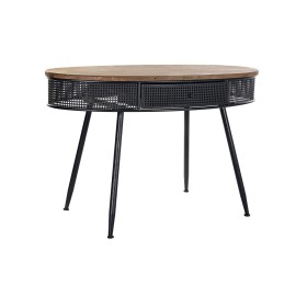 Consola DKD Home Decor Abeto Negro Metal Marrón (120 x 65 x 77 cm) de DKD Home Decor, Mesas - Ref: S3040345, Precio: 278,61 €...