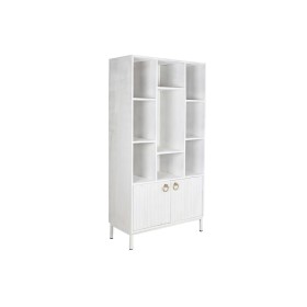 Estantes DKD Home Decor Branco Metal Madeira de mangueira 90 x 40 x 180 cm de DKD Home Decor, Unidades de estantes - Ref: S30...