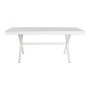 Mesa de Jantar DKD Home Decor Branco Metal Madeira de mangueira 180 x 90 x 76 cm de DKD Home Decor, Jogos de móveis - Ref: S3...