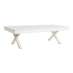 Mesa de apoio 36 x 36 x 48,6 cm Natural Preto Metal Madeira | Tienda24 - Global Online Shop Tienda24.eu