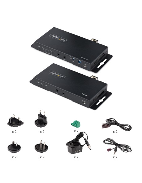 HDMI-Switch Startech ST121HD20FXA2 | Tienda24 Tienda24.eu