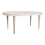 Dining Table DKD Home Decor White Golden Brass Mango wood 180 x 90 x 76 cm by DKD Home Decor, Dining Tables - Ref: S3040357, ...