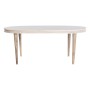 Dining Table DKD Home Decor White Golden Brass Mango wood 180 x 90 x 76 cm by DKD Home Decor, Dining Tables - Ref: S3040357, ...