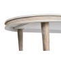 Dining Table DKD Home Decor White Golden Brass Mango wood 180 x 90 x 76 cm by DKD Home Decor, Dining Tables - Ref: S3040357, ...