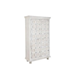 Cupboard DKD Home Decor Wood White Mango wood 100 x 40 x 180 cm by DKD Home Decor, Sideboards - Ref: S3040385, Price: 702,15 ...