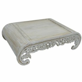 Mesa de apoio Alexandra House Living Cinzento Dourado 40 x 43 x 35 cm | Tienda24 - Global Online Shop Tienda24.eu