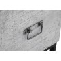 Baú DKD Home Decor Cerâmica Cinzento Branco Madeira de mangueira (116 x 40 x 50 cm) de DKD Home Decor, Caixas e baús de arrum...