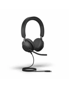 Auriculares con Micrófono Ewent EW3562 Negro | Tienda24 Tienda24.eu