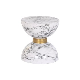 Mesa de apoio DKD Home Decor Branco Ferro 33 x 33 x 35 cm de DKD Home Decor, Jogos de móveis - Ref: S3040443, Preço: 85,80 €,...