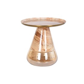 Table d'appoint DKD Home Decor Verre Bicolore Fer 50 x 50 x 49 cm de DKD Home Decor, Tables - Réf : S3040446, Prix : 123,26 €...