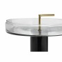 Table d'appoint DKD Home Decor Verre Noir Transparent Fer 41 x 41 x 57 cm | Tienda24 - Global Online Shop Tienda24.eu