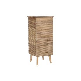 Cassettiera DKD Home Decor Dorato Marrone Chiaro Legno Legno di paulownia Legno MDF Scandi 45 x 40 x 100 cm 42 x 40 x 100 cm ...