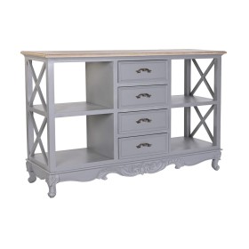 Sideboard DKD Home Decor 132 x 40 x 84.5 cm 132 x 40 x 84,5 cm Natural Grey Paolownia wood MDF Wood by DKD Home Decor, Sidebo...