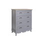 Chest of drawers DKD Home Decor Grey MDF Wood (80 x 40 x 96 cm) | Tienda24 - Global Online Shop Tienda24.eu