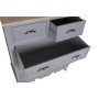 Chest of drawers DKD Home Decor Grey MDF Wood (80 x 40 x 96 cm) | Tienda24 - Global Online Shop Tienda24.eu