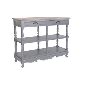 Buffet DKD Home Decor 117 x 39 x 89 cm Gris Naturel Bois de paulownia Bois MDF de DKD Home Decor, Buffets, crédences et vaiss...