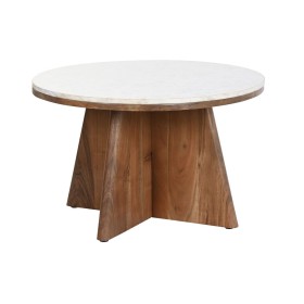 Tavolino da Caffè DKD Home Decor Marmo Acacia (70 x 70 x 43 cm) di DKD Home Decor, Tavoli - Rif: S3040516, Prezzo: 226,83 €, ...