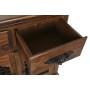 Credenza DKD Home Decor Legno Metallo Marrone scuro (90 x 40 x 90 cm) di DKD Home Decor, Credenze e buffet - Rif: S3040520, P...