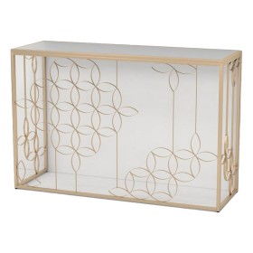 Consola DKD Home Decor Espejo Dorado Metal (120 x 40 x 80 cm) de DKD Home Decor, Mesas - Ref: S3040542, Precio: 157,92 €, Des...