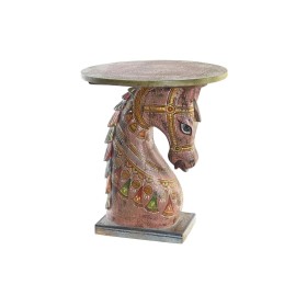 Table d'appoint DKD Home Decor 39 x 39 x 47 cm Rouge Multicouleur Bois de manguier de DKD Home Decor, Tables - Réf : S3040554...